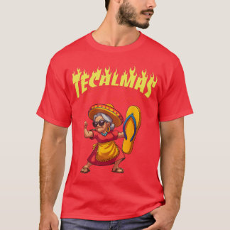T-shirt Meicane Calmas Oe Calmo Mère espagnole Maman Epres