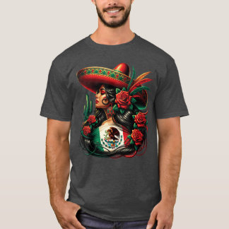 T-shirt Meico Flag Meican Hispanic Siesta Pride Viva Meico