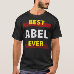 T-shirt Meilleur Abel Ever Amis Nom Buddy Nickname Persona