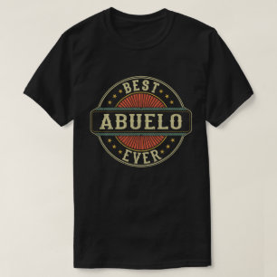 T-shirt Meilleur Abuelo Jamais Rétro Vintage Espagne Grand