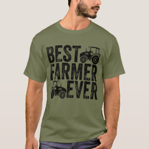 T-shirt Meilleur agriculteur jamais - Amoureux de l'agricu