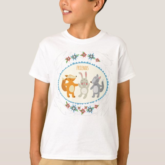 T-shirt meilleur ami Animaux (Devant)