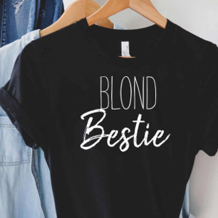 T-shirt Meilleur Ami Besties Blond Brunette Matching Cadea