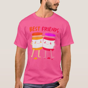 T-shirt Meilleur Ami Beurre D'Arachide Et Jelly garçon