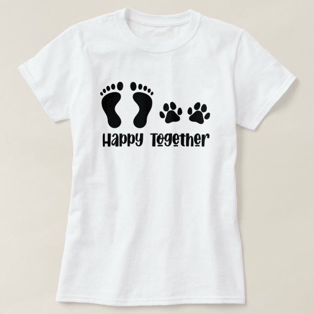 T-shirt Meilleur Ami Chien (Design devant)