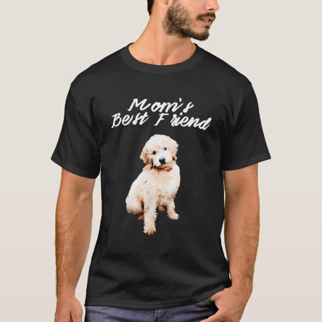 T-shirt Meilleur Ami De Maman Doodle Design Graphique Pour (Devant)