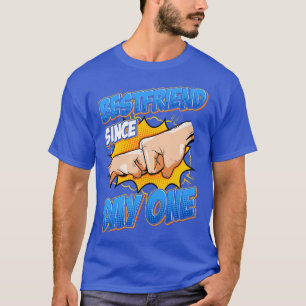 T-shirt Meilleur Ami Depuis Jour Un Père Fils Correspondan