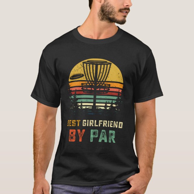 T-shirt Meilleur Ami Disque Golf Gf Frisbees Disque Golfer (Devant)