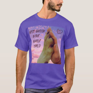 T-shirt meilleur ami meilleur ami meilleur chiot amis