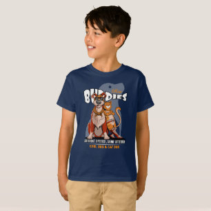 T-shirt Meilleur ami (mode sombre) Enfants