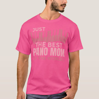 T-shirt Meilleur ami Piano Mother
