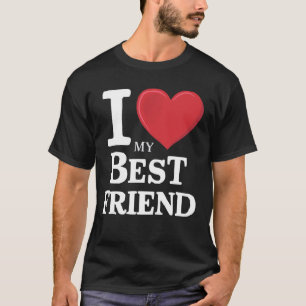 T-shirt Meilleur Ami Pour Toujours Amitié Bestie BFF Squad