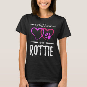 T-shirt Meilleur ami Rottie Dog Rottweiler Chien Maman