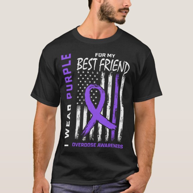 T-shirt Meilleur Ami Surdose Éléments de sensibilisation A (Devant)