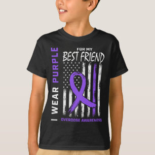 T-shirt Meilleur Ami Surdose Éléments de sensibilisation A