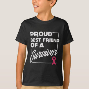 T-shirt Meilleur Ami Survivor Cancer du sein Soutien Cadea