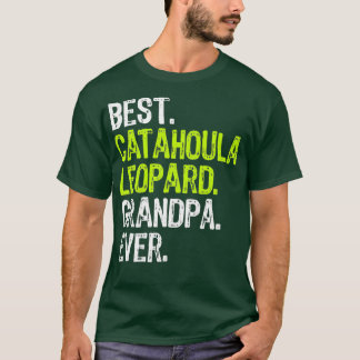 T-shirt Meilleur Amoureux des chiens Catahoula Leopard Gra