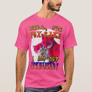 T-shirt Meilleur Amusant Pour Le Saumon Fox Je Ne Suis Pas