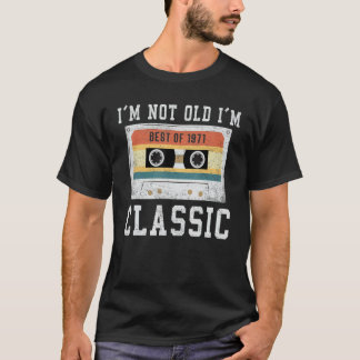 T-shirt Meilleur Anniversaire masculin de 1971