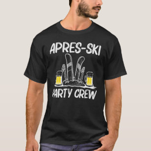 T-shirt Meilleur Apres Ski Hommes Femmes Ski Skier Skier H