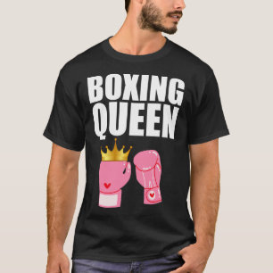 T-shirt Meilleur Art De Boxe Pour Filles Femmes Gants Spor