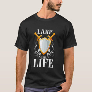 T-shirt Meilleur Art de Larping Pour Hommes Femmes Enfants