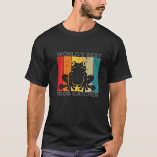 T-shirt Meilleur attrapeur de grenouilles au monde Capture