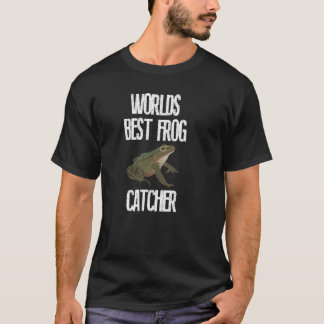 T-shirt Meilleur attrapeur de grenouilles au monde Enfants