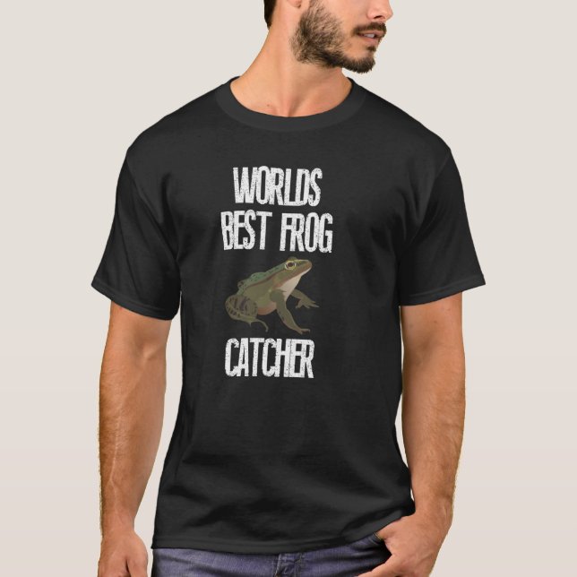 T-shirt Meilleur attrapeur de grenouilles au monde Enfants (Devant)