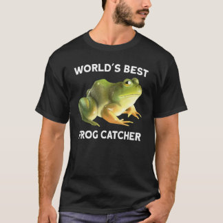 T-shirt Meilleur attrapeur de grenouilles enfants garçons