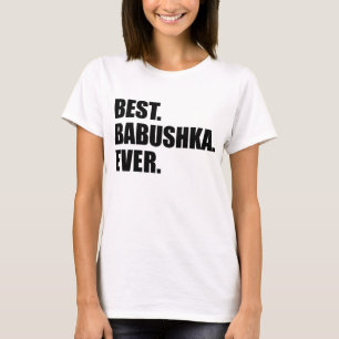 T-shirt Meilleur Babushka jamais