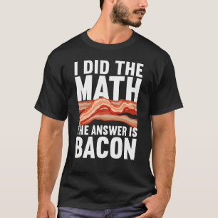 T-shirt Meilleur Bacon Pour Hommes Femme Alimentation Porc