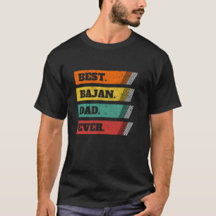 T-shirt Meilleur Bajan Papa Jamais Barbade 1