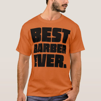 T-shirt Meilleur Barber Ever 4
