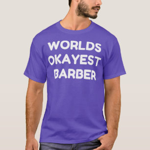 T-shirt Meilleur barbier au monde 3