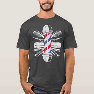 T-shirt Meilleur Barbier Pour Hommes Femmes Coiffeuse Barb