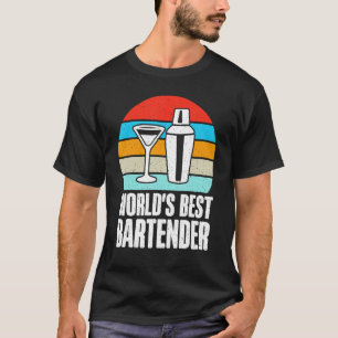 T-shirt Meilleur barman mondial