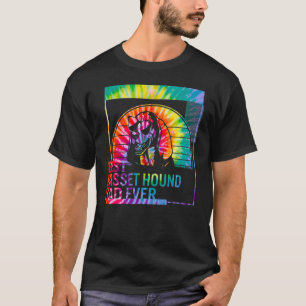 T-shirt Meilleur Basset Hound Papa Ever chien papa pour ho