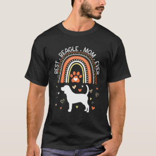 T-shirt Meilleur Beagle Chien Maman Joyeux Maman Fête Des
