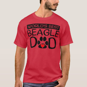 T-shirt Meilleur Beagle du monde pour hommes papa chien pr