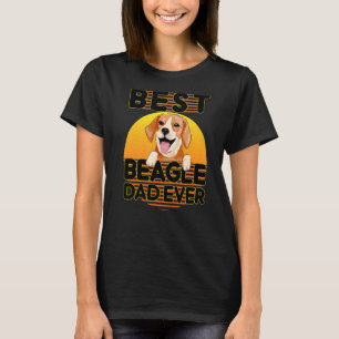 T-shirt Meilleur Beagle Papa Jour Fier Beagle Vintage Chio