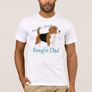 T-shirt Meilleur Beagle Papa Personnalisé
