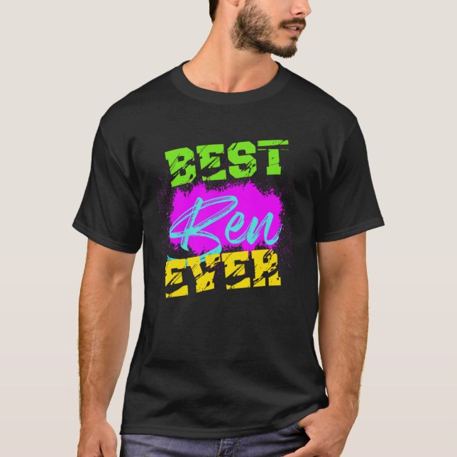 T-shirt Meilleur Ben jamais (Devant)