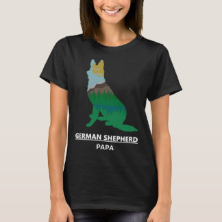 T-shirt Meilleur Berger Allemand Papa