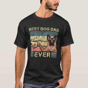 T-shirt Meilleur Berger Allemand Papa Jamais Drôle Animal