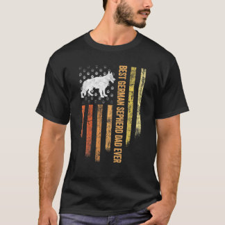 T-shirt Meilleur Berger Allemand père jamais