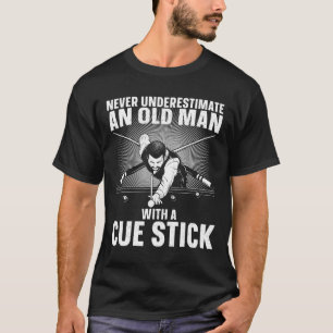 T-shirt Meilleur Billard Art Pour Hommes Grand-Père Billar