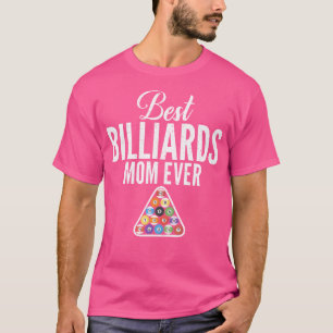 T-shirt Meilleur Billard Maman Ever Pool Billard Maman
