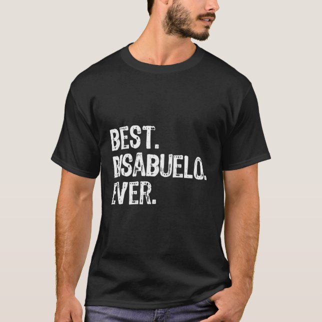 T-shirt Meilleur Bisabuelo jamais (Devant)