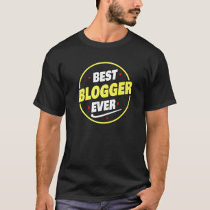 T-shirt Meilleur Blogueur Qui Parle De Blogger